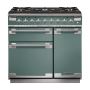 Rangemaster ELS90DFFMG/, Elise Dual Fuel 90cm Range Cooker,Mineral Green