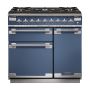 Rangemaster ELS90DFFSB/, Elise Dual Fuel 90cm Range Cooker,Stone Blue  