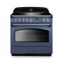 Rangemaster CLAS90FXEISB/C, Classic  Induction 90cm Range Cooker,Stone Blue with Chrome Trim