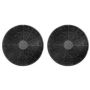 Belling 12173000000860, Cooker Hood Carbon Filter, 110 x 20mm, Twin Pack