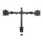 One For All DM2210, 13"-32", Adjustable Height, Smart Line Dual, Monitor Arm, Black