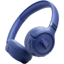 JBL Tune JBLT680NCBLU, Wireless Bluetooth Noise-Cancelling Headphones, Blue
