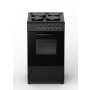 Powerpoint P05E1WDBL, 50cm, Electric Cooker, Black