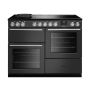 Rangemaster NEXO110EIPSLTCM1, Nexus 110 Induction Range Cooker, Slate with Chrome trim