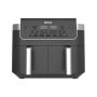 Ninja DZ801UK, 7.6L, DualZone Air Fryer, Grey