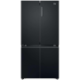 Haier HCR39F19ENPT, 651L, American Fridge Freezer, Black