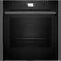 Neff N90 Slide & Hide B64FS31G0B, Built-In Single Oven, Graphite