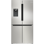 Bosch Series 6 KFI96APEAG, 183 x 90cm, American Style Fridge Freezer, Stainless Steel