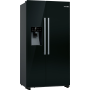 Bosch Series 6 KAD93ABEP, 179x90cm, American Fridge Freezer, Black
