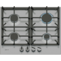 Neff T26CIP8N0, 60cm, Gas Hob, Stainless Steel