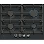 Neff T26CIP8S0, 60cm, Gas Hob, Black
