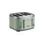 Russell Hobbs 26294, 4-Slice Toaster, Sage Green