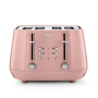 DeLonghi Eclettica CTY4003PK, 4 Slice Toaster, Pink