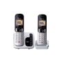 Panasonic KXTG262, Twin Cordless Landline Phones w/ Answer Machine