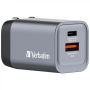 Verbatim 32200, 35W, 2-Port Wall Charger w/ Travel Adapter