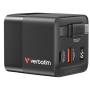 Verbatim 32217, GaN Wall Charger w/ Retractable Cable