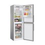 Hoover H-FRIDGE 300 HVT3CLECKIHS-1 Low Frost Fridge Freezer 175 X 55cm Silver