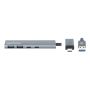 Manhattan 181075, 4-Port USB 3.0 Type-C / Type-A Combo Hub 2×2