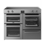 Belling CC110EISTA, 110cm, Induction Range Cooker, Stainless Steel