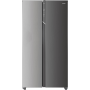 Candy CHSBSV5172EXKN, 90cm, Frost Free American Fridge Freezer, Stainless Steel