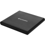 Verbatim 53504, External Slimline CD/DVD Writer, Black