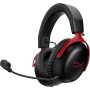 HyperX Cloud III S 259A59Z0AA, Wireless Gaming Headset, Black/Red