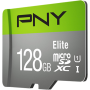 PNY PSDU128V11100ELGE, 128GB, MicroSDXC Memory Card