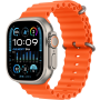 Apple Watch Ultra 2 MREH3BA, 49mm, GPS + Cellular Smart Watch, Titanium Case w/ Orange Ocean Band