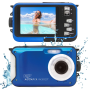 Aquapix 26710034, Waterproof Digital Camera, Marine Blue