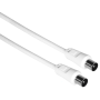 Hama 445520, Coaxial Fly Lead Plug to Plug 4M