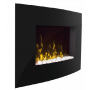 Dimplex ART20, Artesia Wall Fire w/ Optiflame Effect, Black