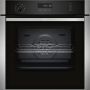 Neff Slide&Hide N50 B6ACH7AN7B, Electric Single Oven, Stainless Steel