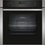 Neff B6ACH7HH0B, Slide&Hide, Built-In Electric Single Oven, Stainless Steel