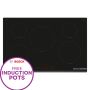 Bosch Series 6 PIV831HB1E, 80cm, Electric Induction Hob, Black