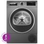 Bosch Series 6 WQG245R1GB, 9KG, Heat Pump Tumble Dryer, Graphite