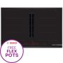 Bosch PXX875D67E, 80cm, Venting Induction Hob, Black