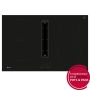 Neff V58NBS1L0, 80cm, Venting Induction Hob, Black