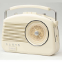 Steepletone BRIGHTONBGEBT, Retro Bluetooth Radio, Beige