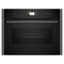 Neff N90 C24FS31G0B, Combi Steam, Single Oven, Graphite