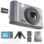 Clickid 1000002947, 48MP Digital Camera, Silver