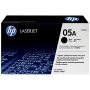 HP CE505A, Black Original, LaserJet Toner, Cartridge
