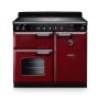 Rangemaster CL100EIPBOR/CM1, Classic  Induction 100cm Range Cooker,Bordeaux with Chrome Trim