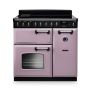 Rangemaster CLDL90EIPHTH/CM1, Classic Deluxe Induction 90cm Range Cooker,Heather with Chrome Trim