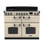 Rangemaster  CLDLB110EIPPCR/CM1, Classic Deluxe 110cm Induction Range Cooker (Slow Oven) , Pale Cream