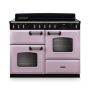 Rangemaster CLDLO110EIPHTH/CM1, Classic Deluxe Induction 110cm Range Cooker,Heather with Chrome Trim