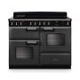Rangemaster CLDLO110EIPSLT/CM1, Classic Deluxe Induction 110cm Range Cooker,Slate With Chrome Trim