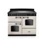Rangemaster CLO110EIPPCR/CM1, Classic  Induction 110cm Range Cooker,Pale Cream with Chrome Trim