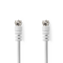 Nedis 426188, Satellite TV Cable F Male - F Male 2M