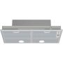Neff D5855X1GB, 73cm, Canopy Cooker Hood, Silver