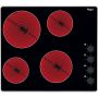 Whirlpool AKM609IX, 60cm, 4 Cooking Zones, Lateral Controls, Black